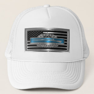 CIB with Combat Star Trucker Hat