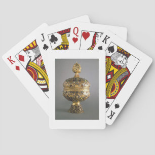 Ciborium, made in Limoges by G. Alpais for the Abb Playing Cards