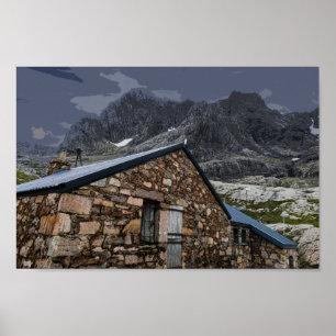 CIC Hut, Ben Nevis , Scotland Poster