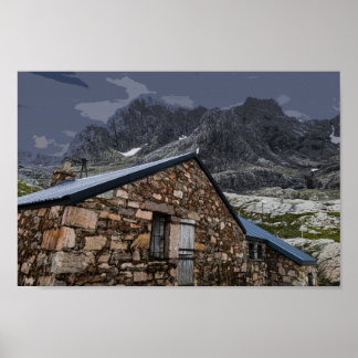 CIC Hut, Ben Nevis , Scotland Poster
