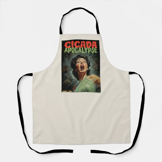 Cicada Apocalypse 2024 Apron (Front)