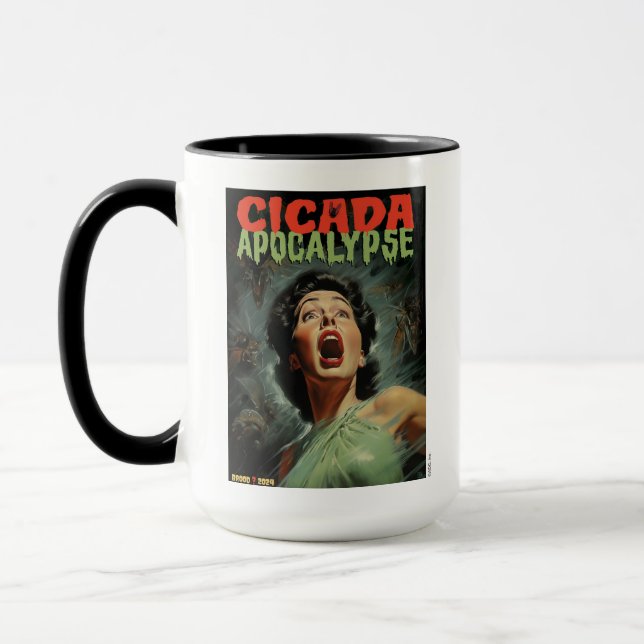 Cicada Apocalypse 2024 Mug (Left)