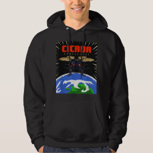 Cicada Apocalypse Brood X Invasion Cicada Hoodie
