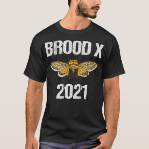 Cicada Brood X 2021  Vintage 17 Year Cicada  T-Shirt