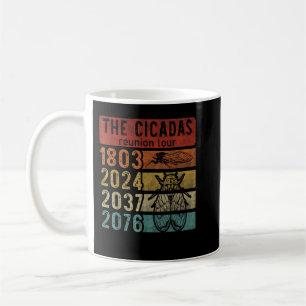 Cicada Brood XIII XIX Summer  Reunion Tour Swarm C Coffee Mug