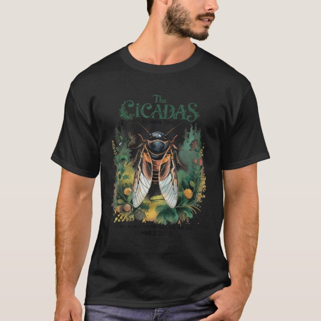 Cicada Brood Xiv Summer Reunion Tour Since 1603 Wa T-Shirt (Front)