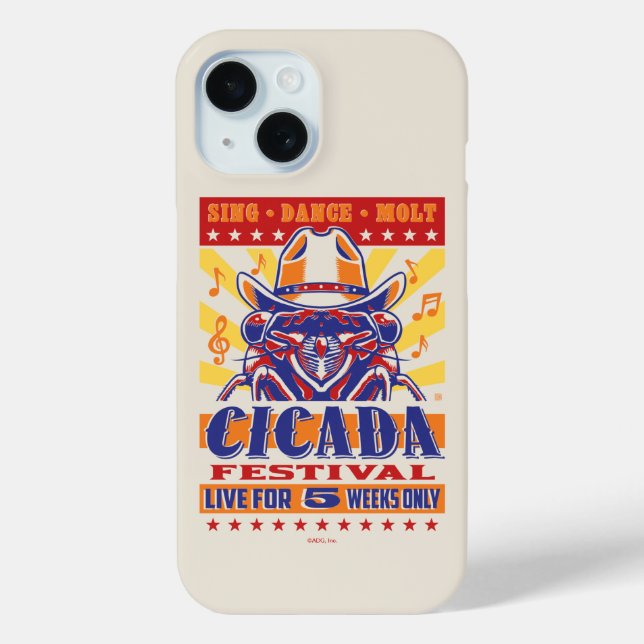 Cicada Country Music Festival Case-Mate iPhone Case (Back)