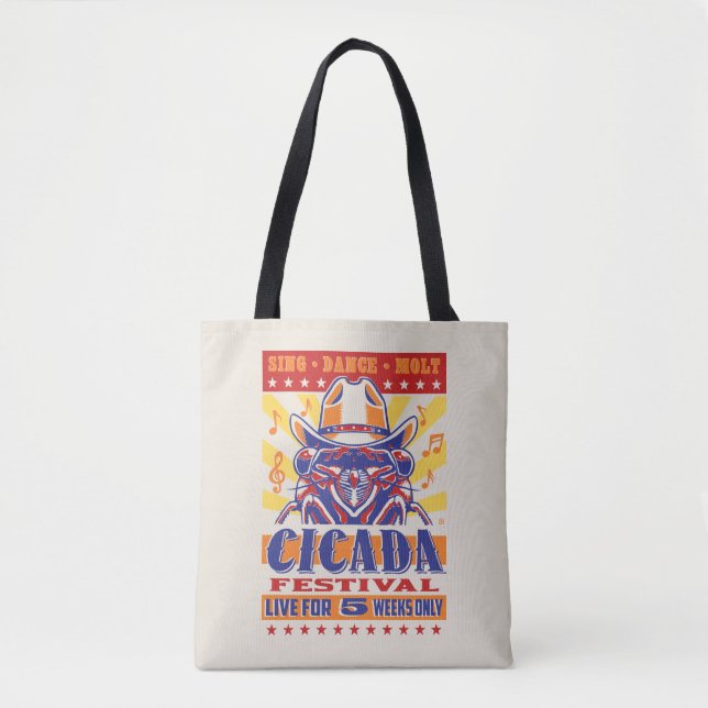 Cicada Country Music Festival Tote Bag (Front)