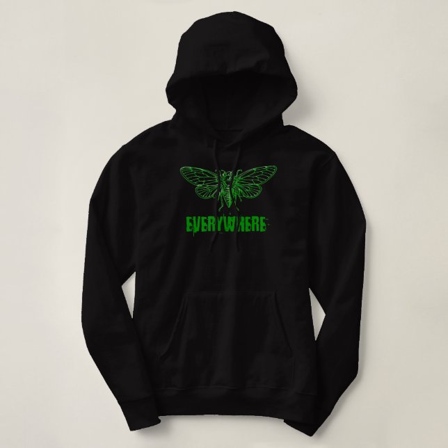 Cicada Everywhere  Hoodie (Design Front)