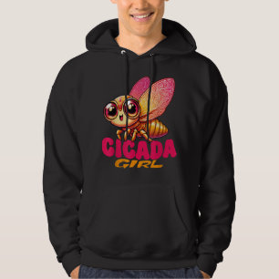 Cicada Insect Invasion Brood XIX XIII Cicada Girl Hoodie