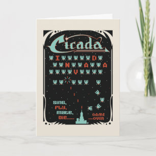 Cicada Invada Card