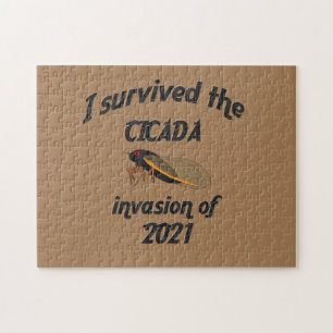 Cicada Invasion Jigsaw Puzzle