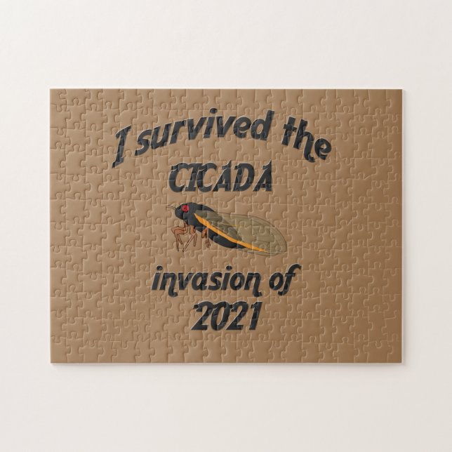 Cicada Invasion Jigsaw Puzzle (Horizontal)