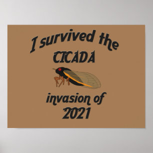 Cicada Invasion Poster