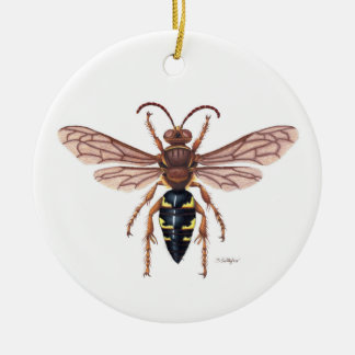 Cicada killer ornament