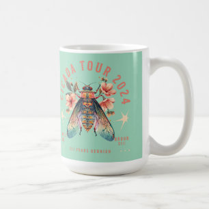 Cicada Lover Cicada Fest 2024 Broods XIX & XIII Coffee Mug
