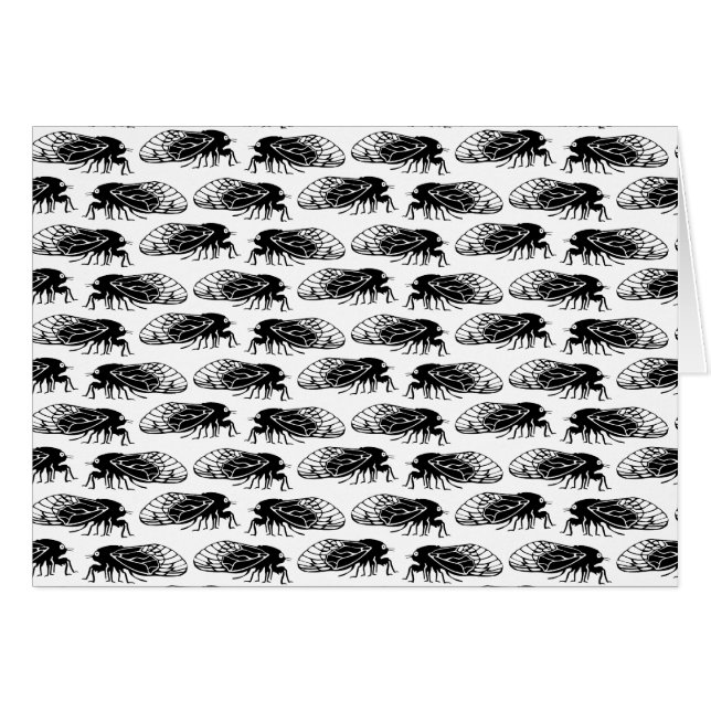 Cicada - Magicicada - Emergence Elegant Pattern (Front Horizontal)