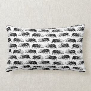 Cicada - Magicicada - Emergence Elegant Pattern Lumbar Cushion