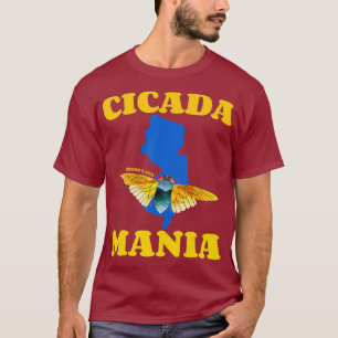 Cicada Mania Brood X 2021 New Jersey 17-Year T-Shirt