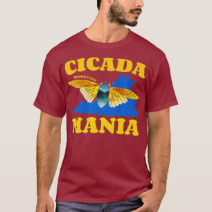Cicada Mania Brood X 2021 Virginia 17-Year T-Shirt
