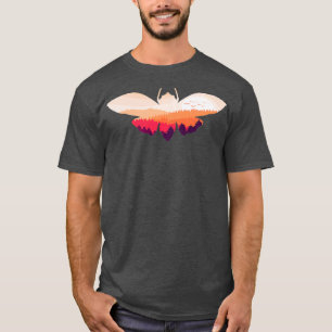 Cicada Mountain Graphic Pretty Nature Image Bug T-Shirt