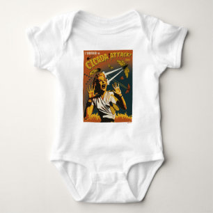 Cicada Screaming Lady 2024 Baby Bodysuit