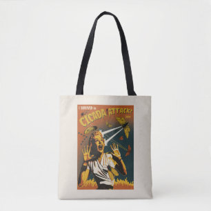 Cicada Screaming Lady 2024 Tote Bag