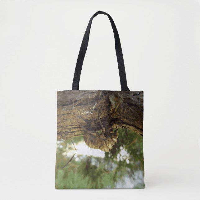 Cicada shell. It was in a hurry. Tote Bag (Front)