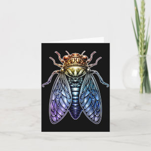 Cicada Shirt Insect Great Eastern Brood X Cicadas  Card