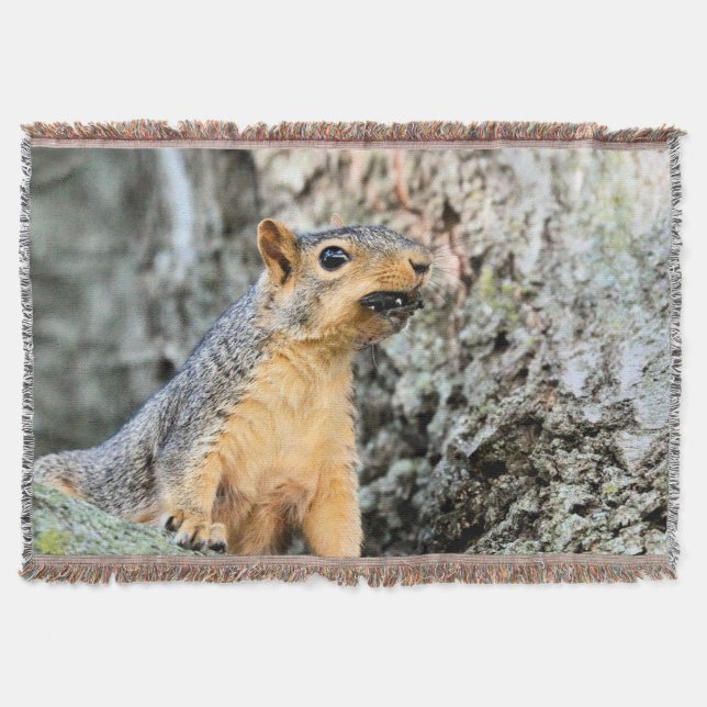 Cicada snacker throw blanket (Front)