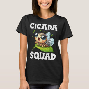 Cicada Squad Summer Bug Periodical Cicada Girls B T-Shirt