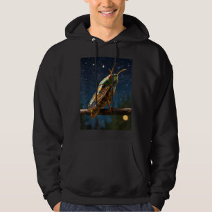 Cicada Starry Night Brood The Cicada Apocalypse Ci Hoodie