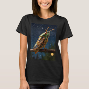Cicada Starry Night Brood The Cicada Apocalypse Ci T-Shirt