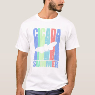 Cicada Summer Brood X Magicicada 2021 Usa Tour Ret T-Shirt
