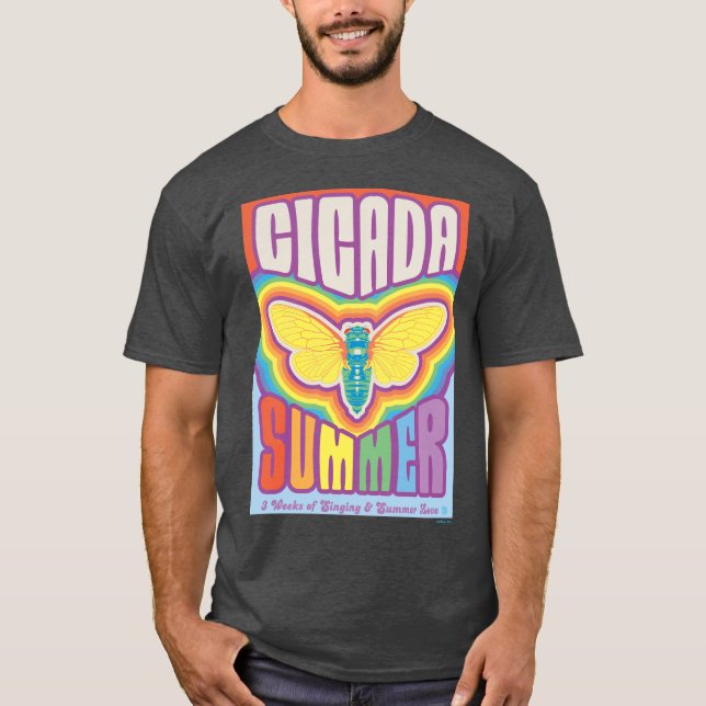 Cicada Summer Love T-Shirt (Front)