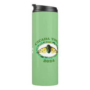 Cicada Tour 2024 Insect Lover Broods XIII and XIX Thermal Tumbler