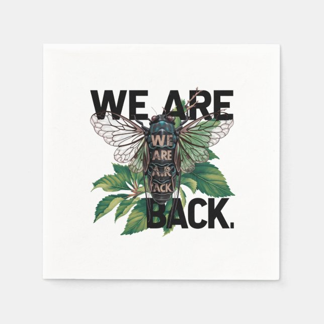 cicada-tshirt-design napkin (Front)