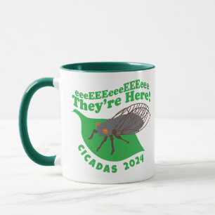 Cicadas 2021 They're Here Mug