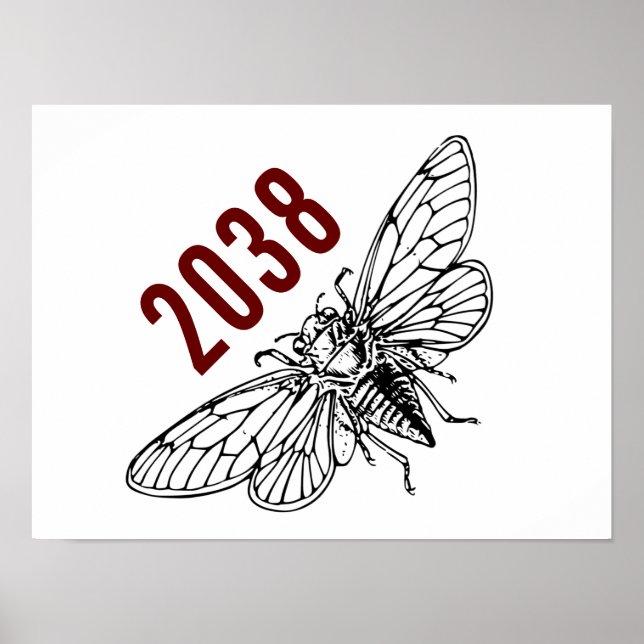 Cicadas 2038 poster (Front)