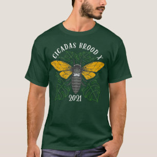 Cicadas Brood X 2021 Insect Entomology Biology T-Shirt