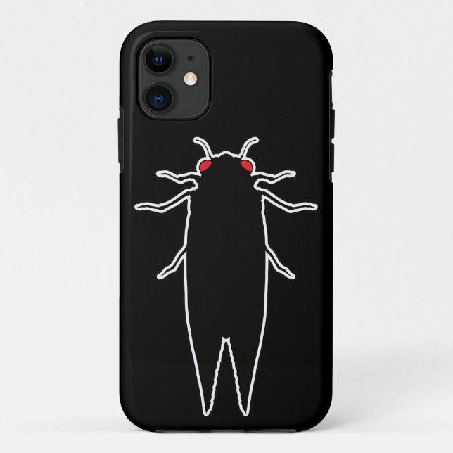 Cicadas Cicada Zombie Bugs – Entomology Geek Case-Mate iPhone Case (Back)