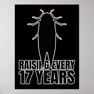 Cicadas Cicada Zombie Bugs – Entomology Geek Poster