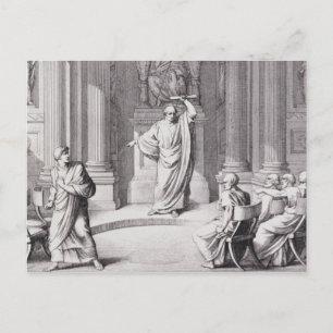 Cicero Denouncing Catiline Postcard