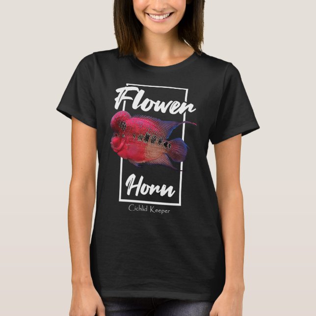 Cichlid Fish Keeper T-Shirt (Front)
