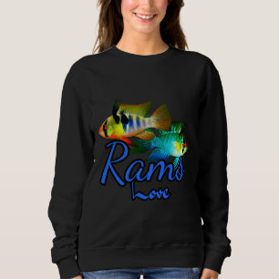 Cichlids Love German Blue Ram Aquarium Fish Tank O