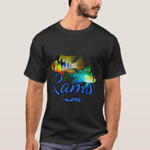 Cichlids Love German Blue Ram Aquarium Fish Tank O