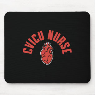 Cicu Designs Cardiovascular Intensive Care Unit Cv Mouse Pad