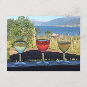 Cider Cheers from Balestrand, Norway Greeting Card