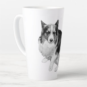 Cider-Night Corgi Latte Mug