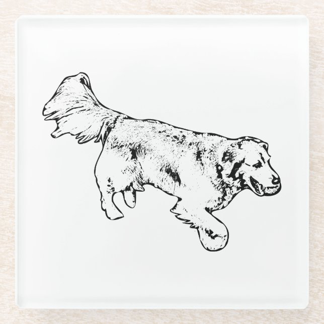 Cider Nights, Steady Gait Glass Coaster (Front)